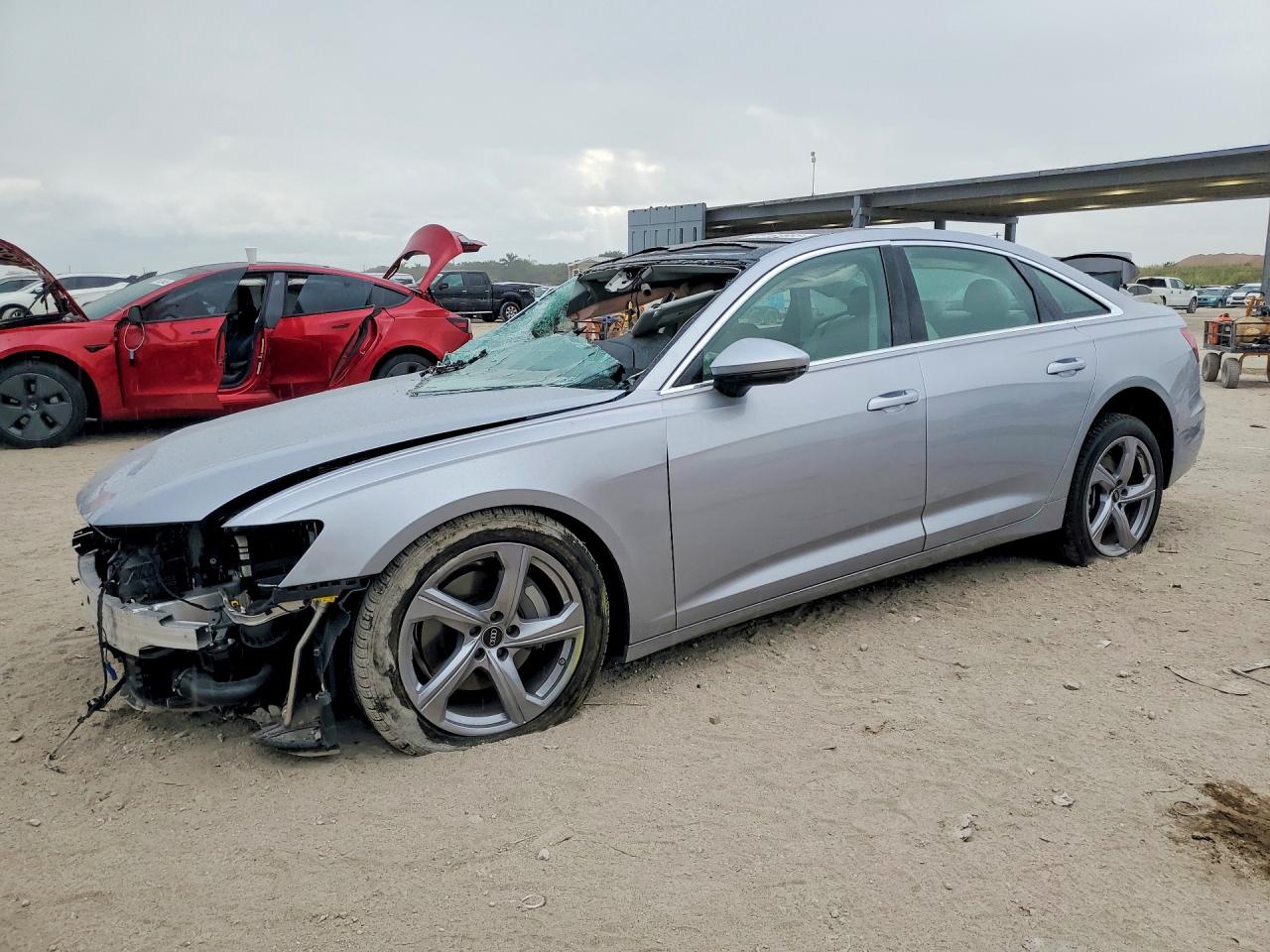 2025 Audi A6 Premium Plus, VIN WAUE3BF28SN026219 — Side