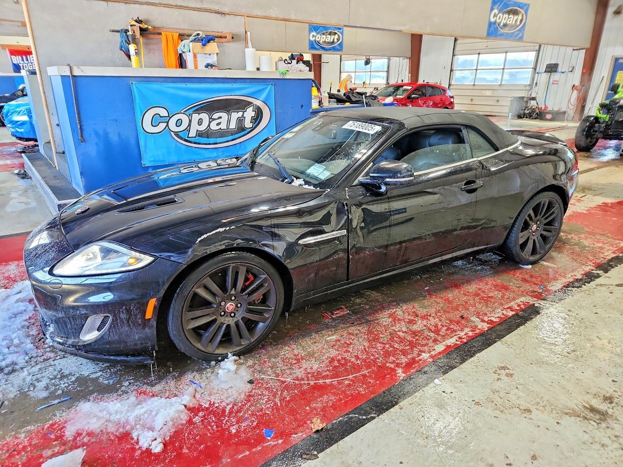 2014 Jaguar XK XKR, VIN SAJWA4EC3EMB52487 — Side