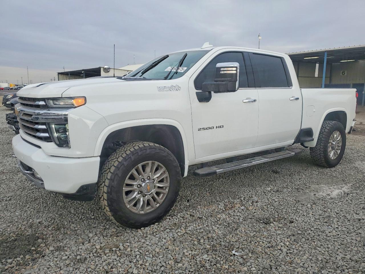 2022 Chevrolet Silverado 2500HD High Country, VIN 2GC4YREY4N1232271 — Vandalism