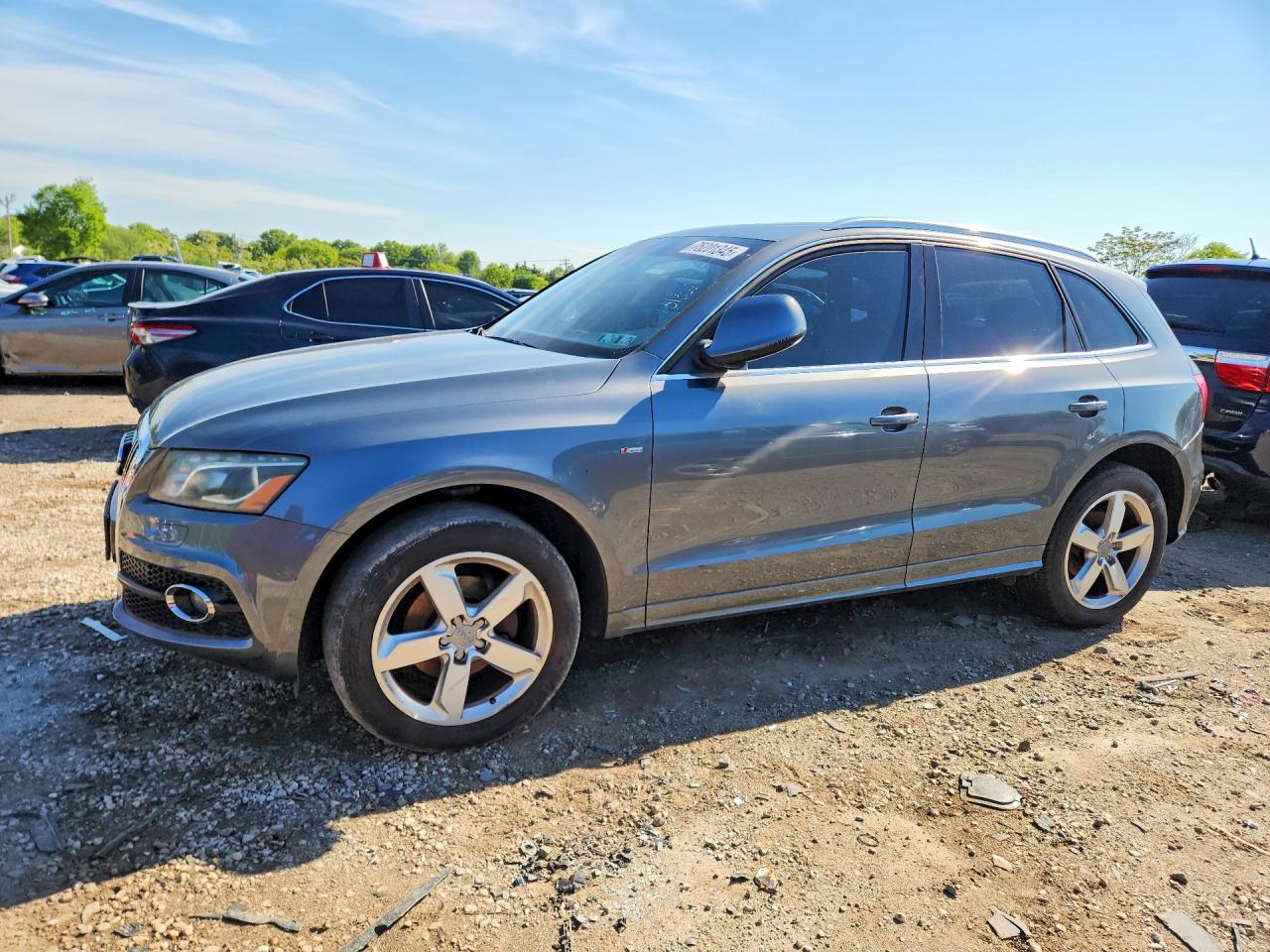 2012 Audi Q5 Premium Plus, VIN WA1DKAFP2CA131302 — Rear end