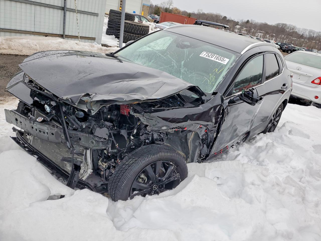 2025 Mazda CX-30 S Select Sport, VIN 3MVDMBBM5SM855759 — Front end
