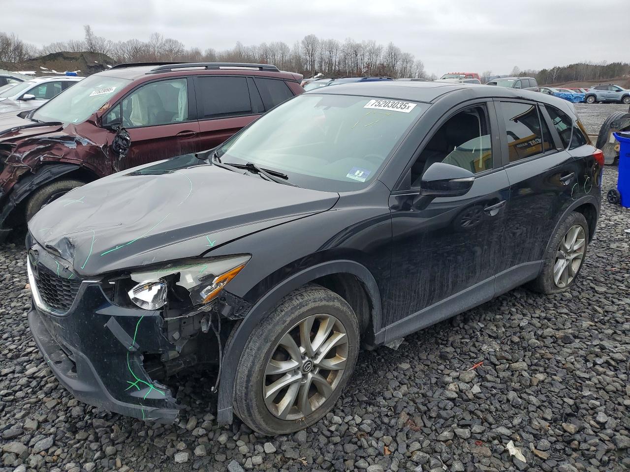2015 Mazda CX-5 Grand Touring, VIN JM3KE4DY1F0514036 — Перед