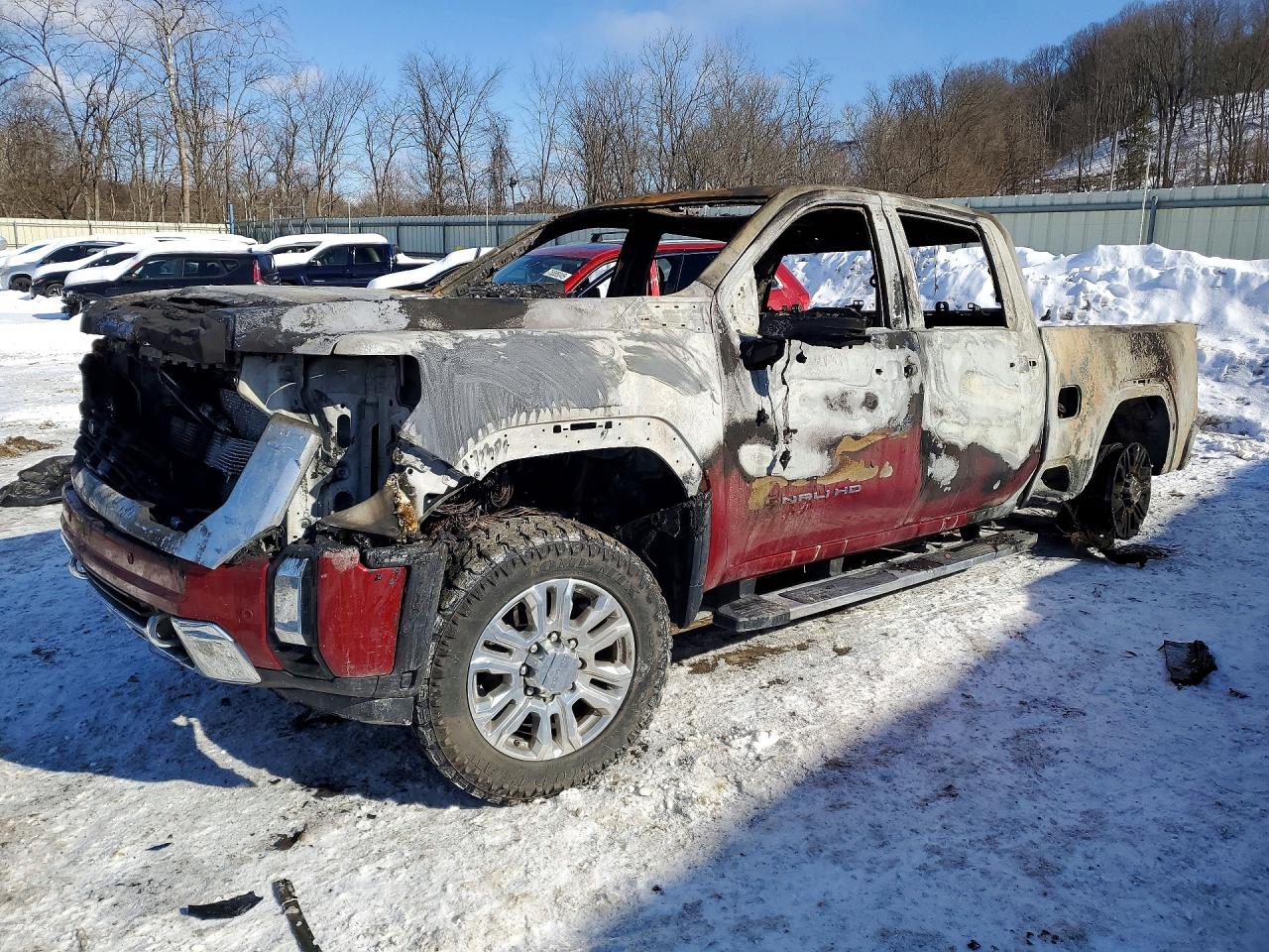 2024 GMC Sierra 2500HD Denali, VIN 1GT49REY5RF469363 — Burn