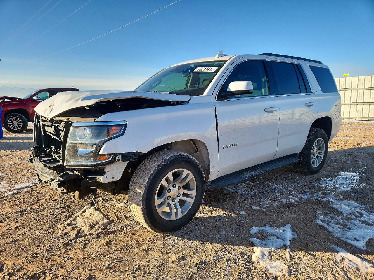 2020 Chevrolet Tahoe LT, VIN 1GNSCBKC0LR236240 — Front end