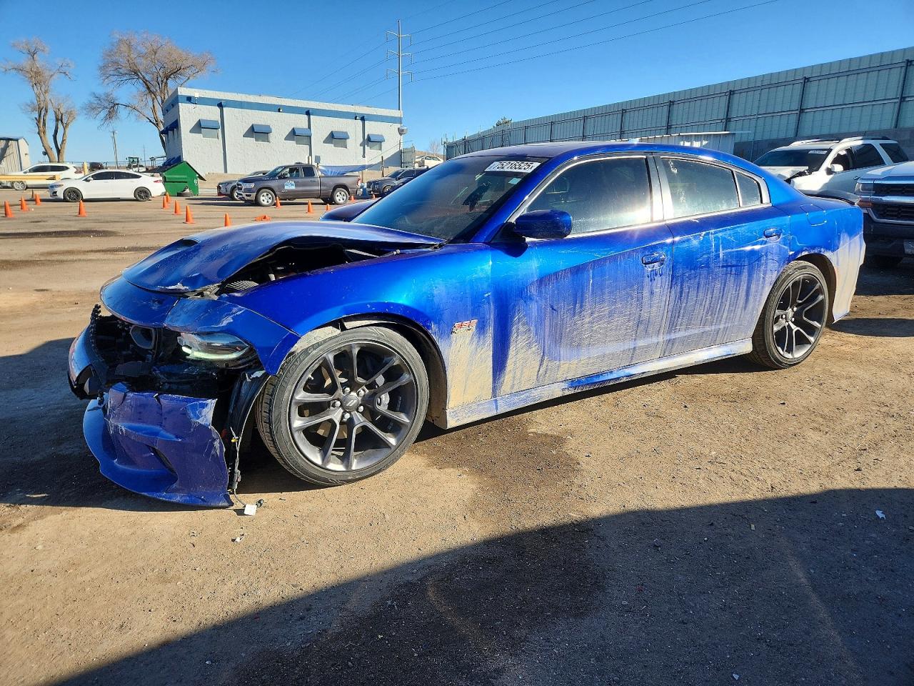 2021 Dodge Charger Scat Pack Widebody, VIN 2C3CDXGJ3MH531918 — Front end