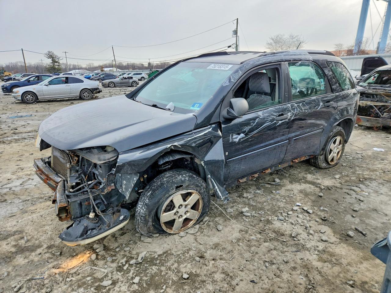 2008 Chevrolet Equinox LS, VIN 2CNDL23F786050042 — Front end