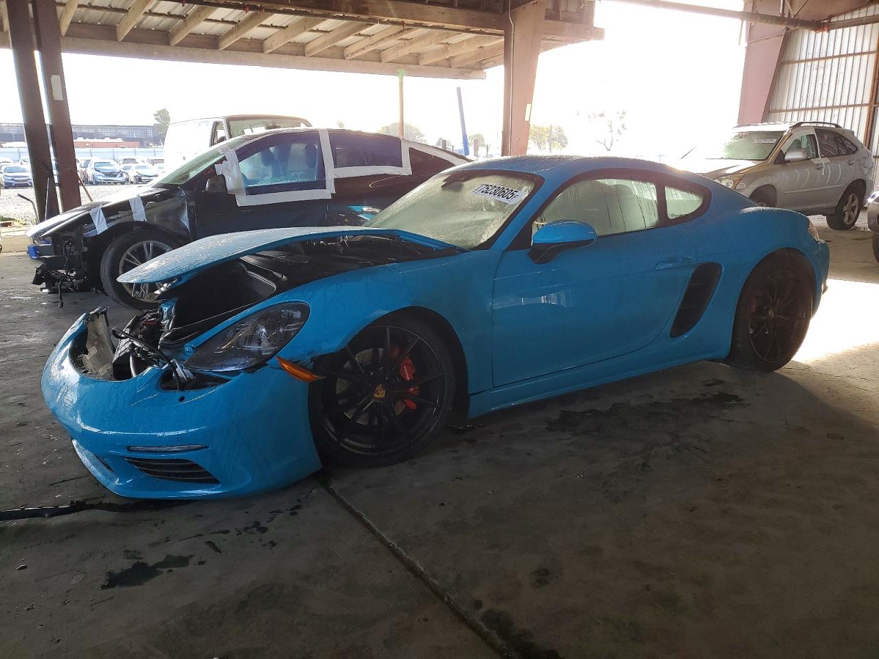2017 Porsche 718 Cayman S, VIN WP0AB2A89HS285084 — Front end