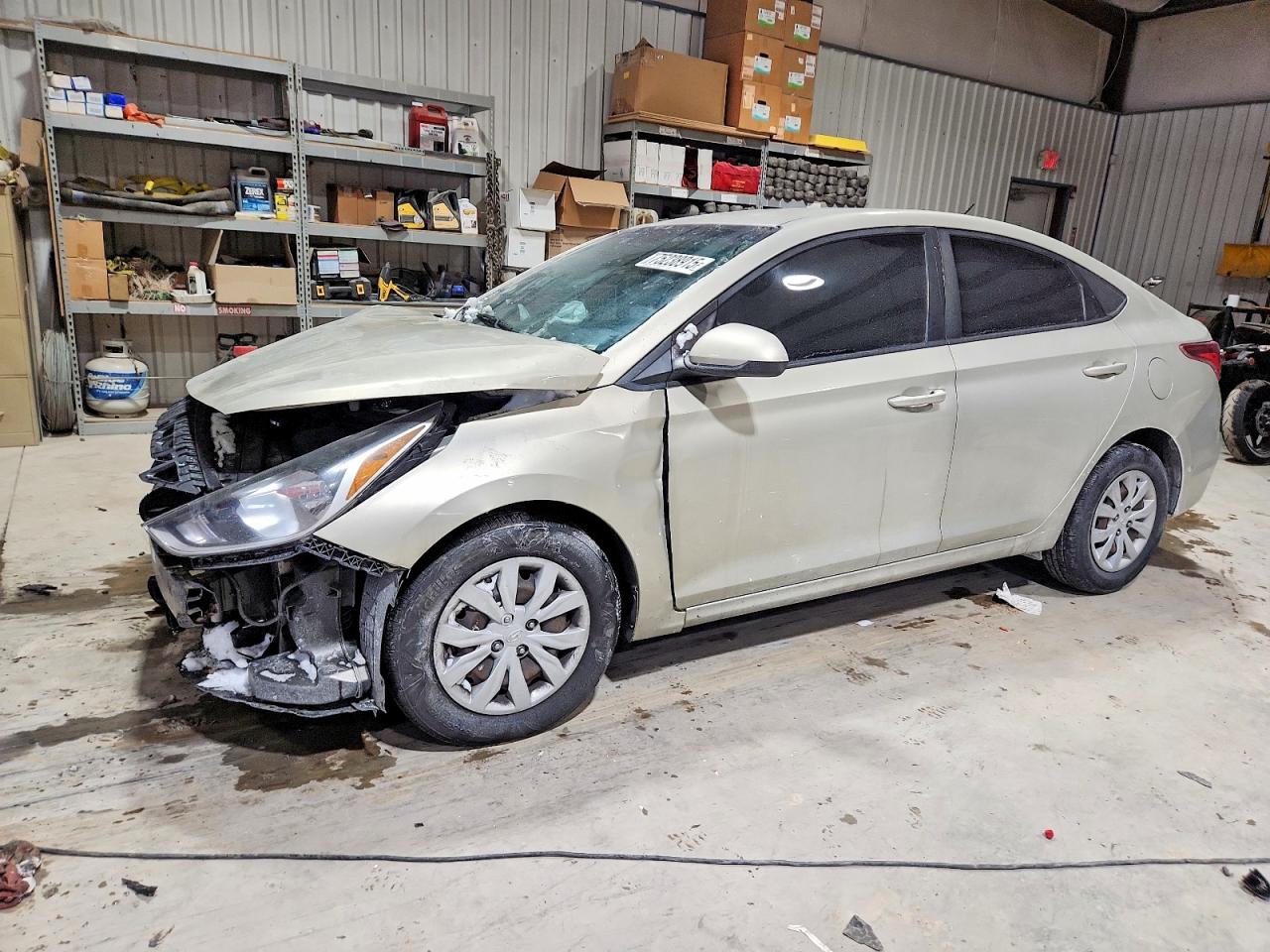 2020 Hyundai Accent SE, VIN 3KPC24A63LE116256 — Front end