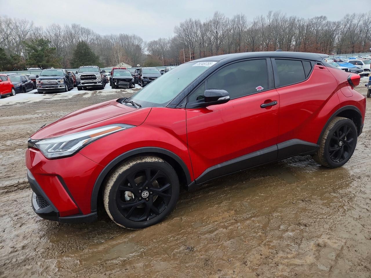 2022 Toyota C-HR Nightshade, VIN JTNKHMBX7N1135637 — Side