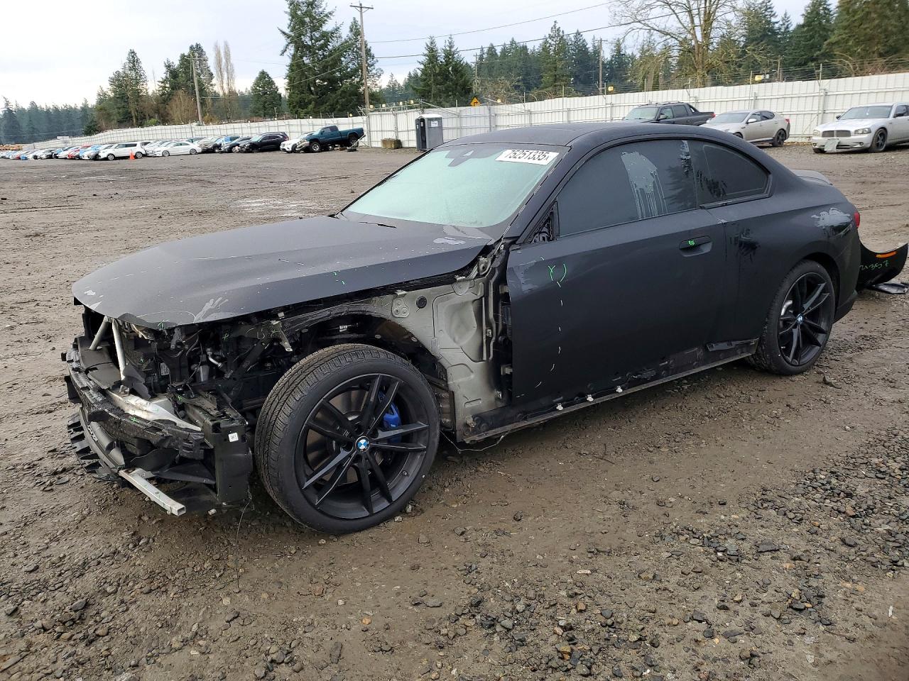 2022 BMW 2 Series M240i xDrive, VIN 3MW53CM06N8C49132 — Front end