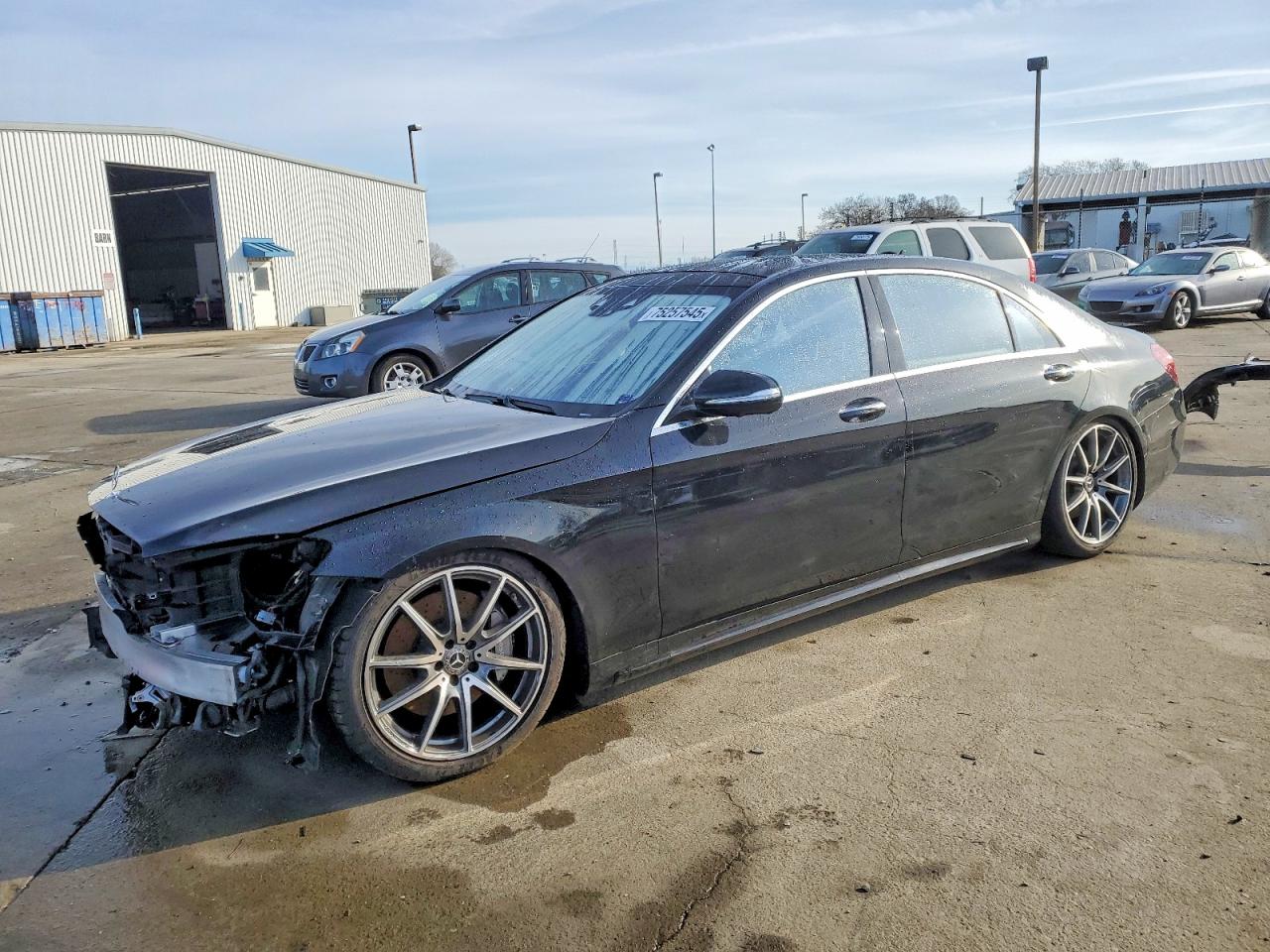 2019 Mercedes-Benz S 560, VIN WDDUG8DB1KA461234 — Front end