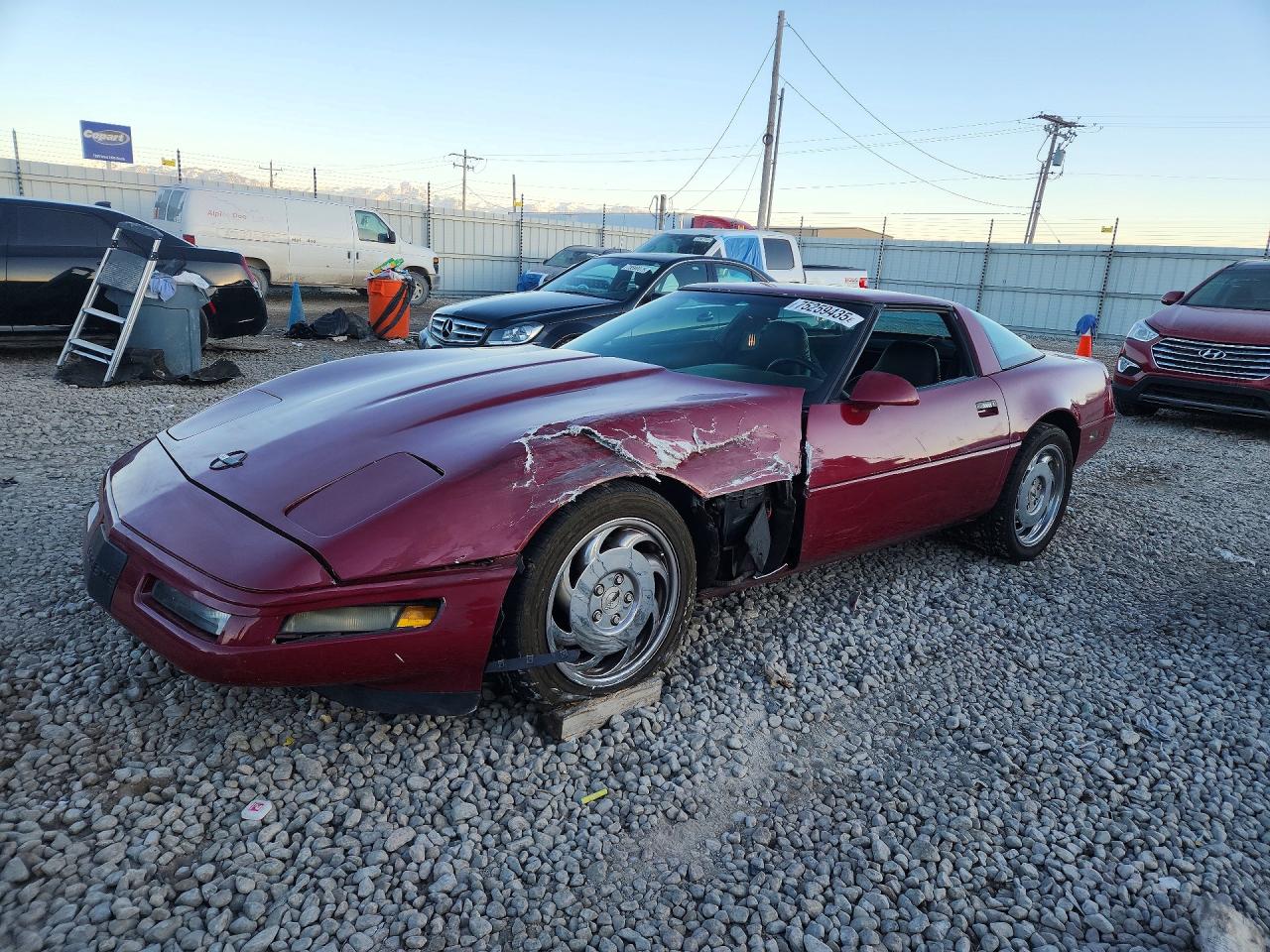 1996 Chevrolet Corvette, VIN 1G1YY22P4T5119123 — Side