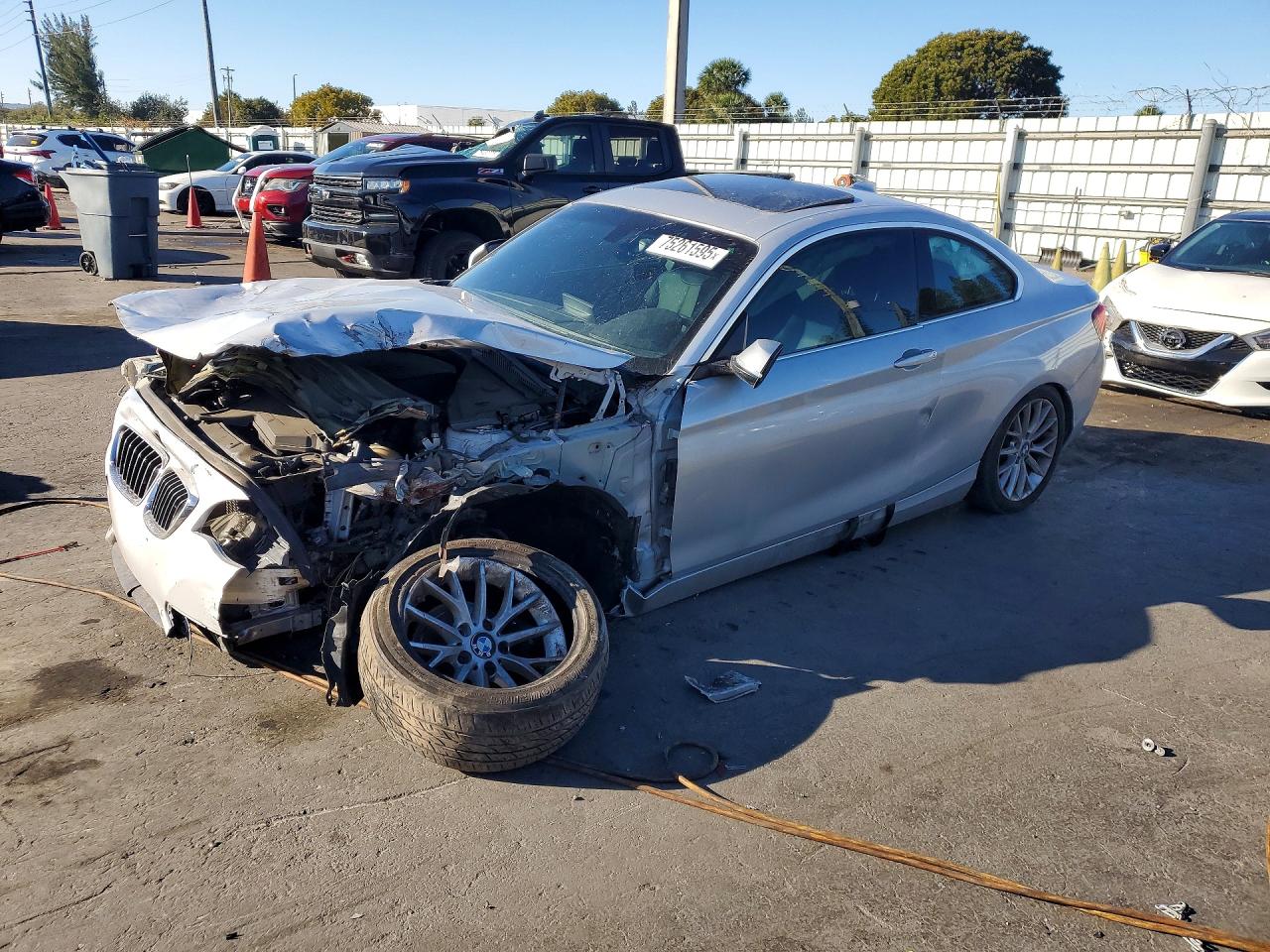 2016 BMW 2 Series 228i, VIN WBA1F9C57GV546335 — Front end