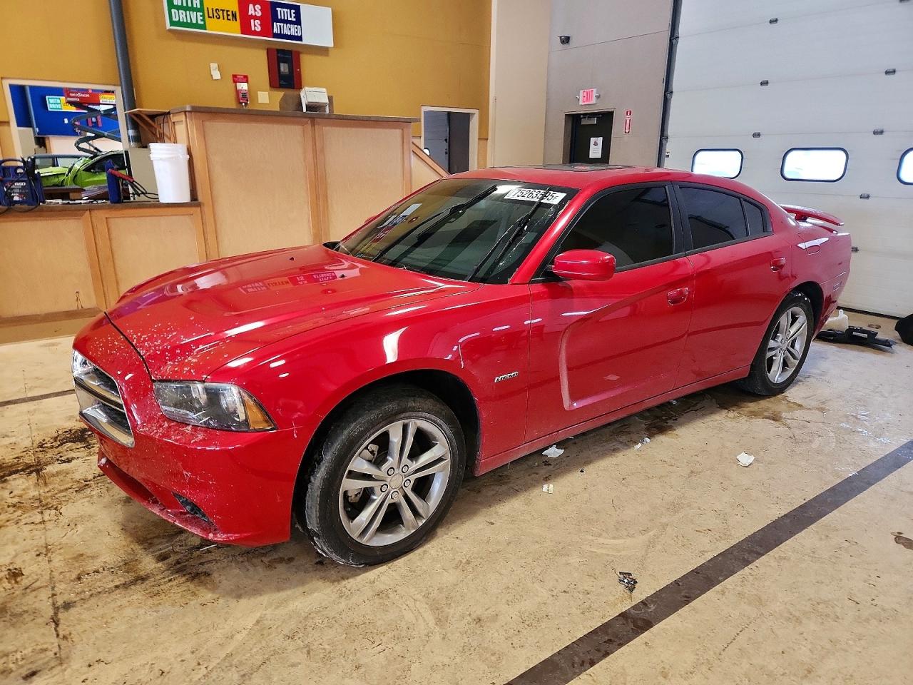 2012 Dodge Charger RT Plus, VIN 2C3CDXDT7CH107114 — Water / flood