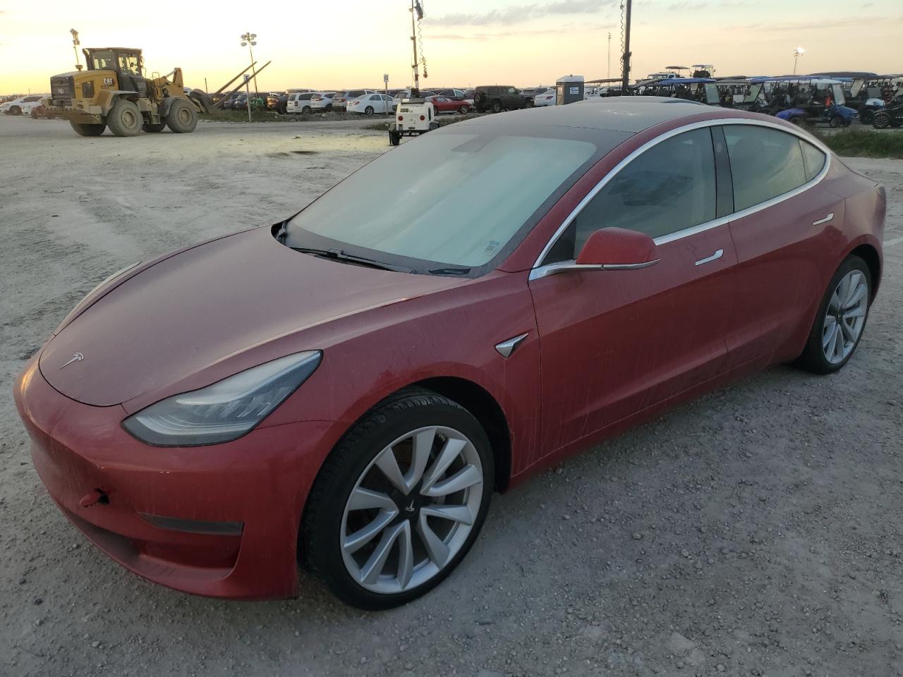 2020 Tesla Model 3 Standard Range Plus, VIN 5YJ3E1EA1LF708818 — Minor dents and scratches
