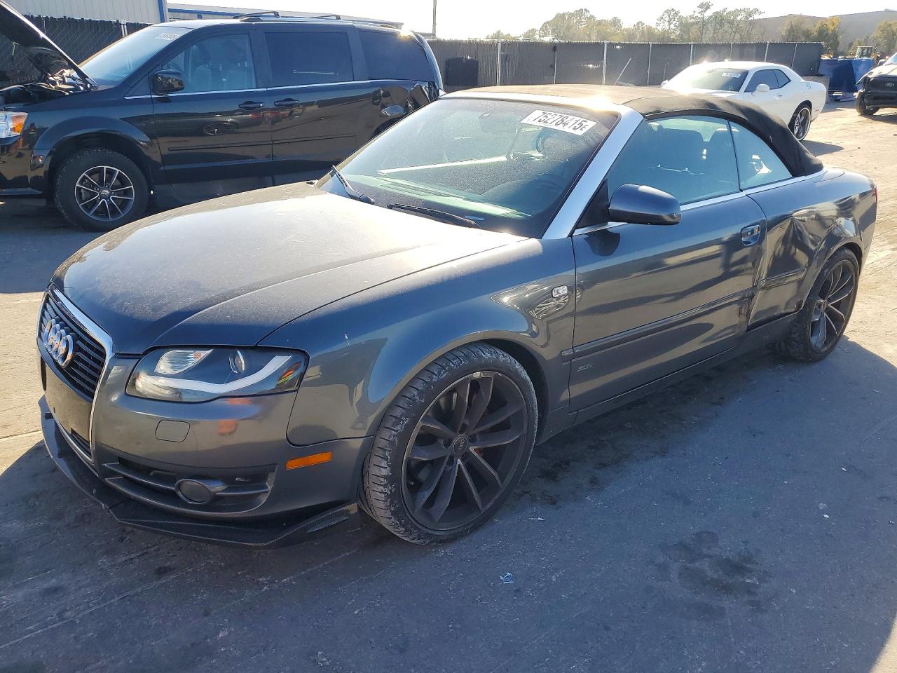 2008 Audi A4 2.0T, VIN WAUDF48H48K015549 — Rear end