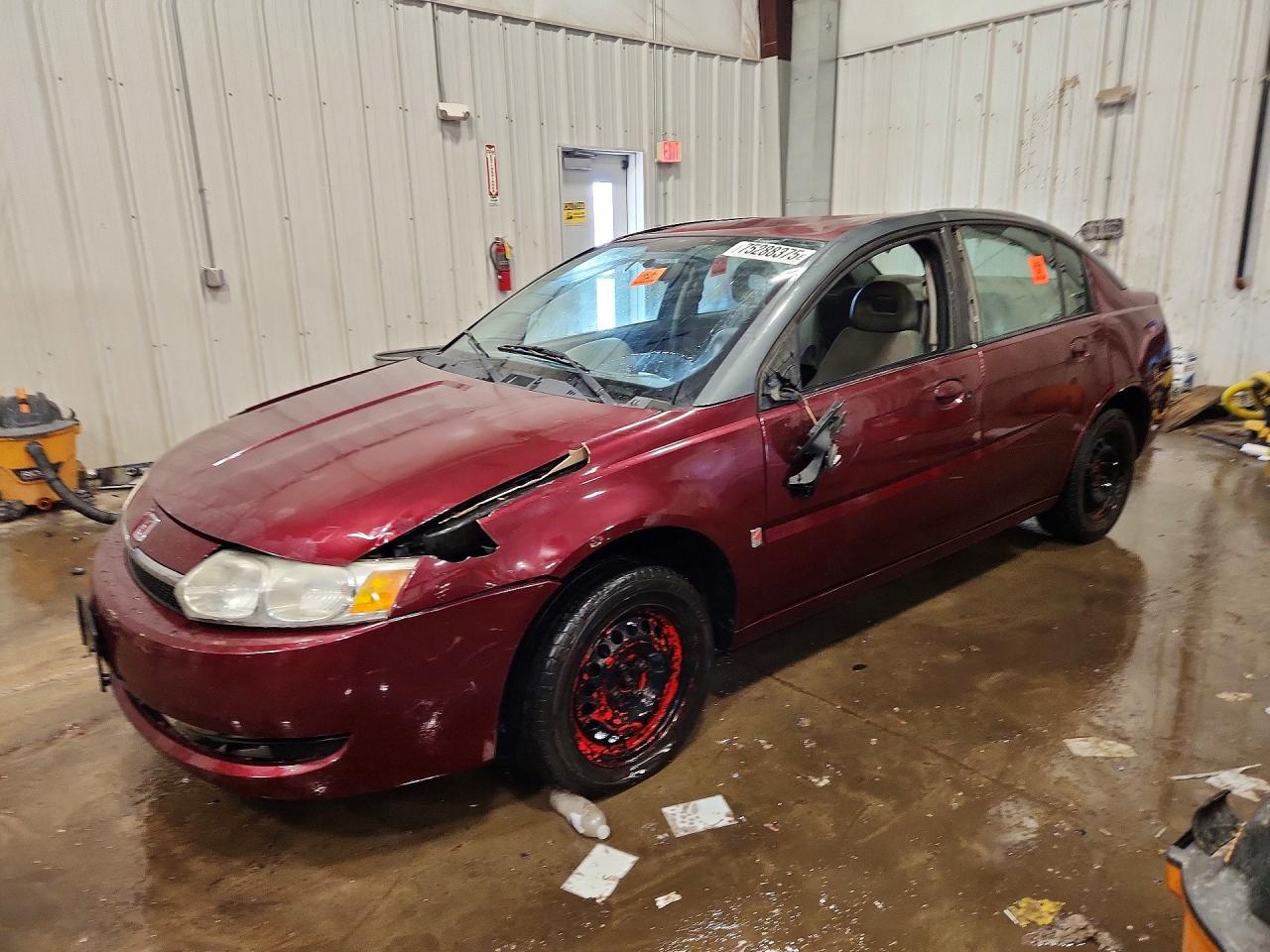 2003 Saturn ION ION 2, VIN 1G8AJ52F23Z155644 — Rollover