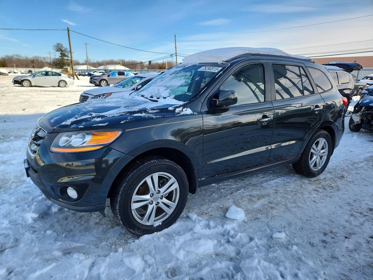 2011 Hyundai Santa Fe Limited, VIN 5XYZKDAG8BG054485 — Partial repair