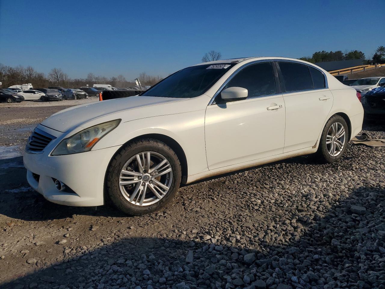 2012 Infiniti G25 Journey, VIN JN1DV6AP9CM701511 — Engine fire