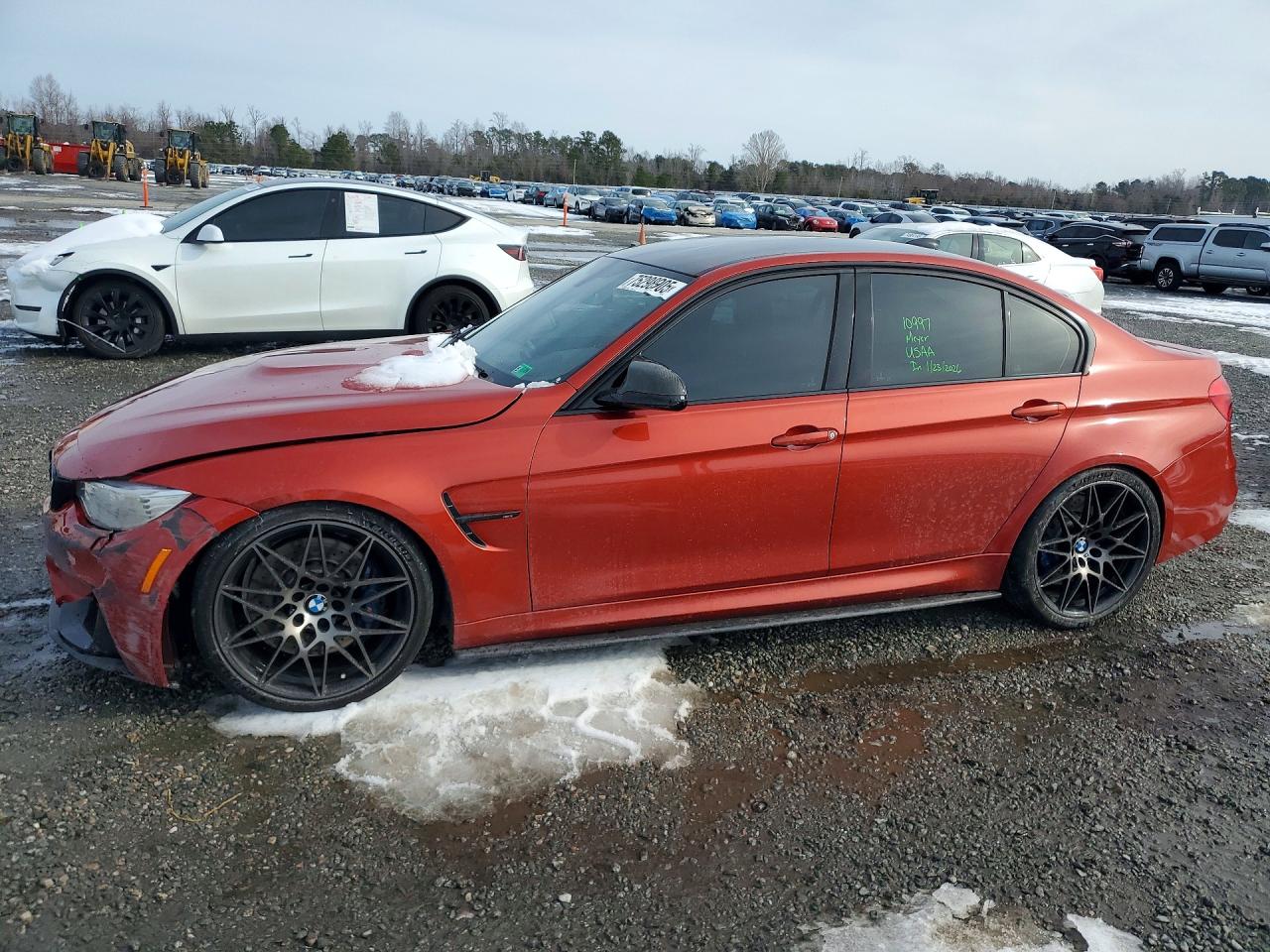 2016 BMW M3, VIN WBS8M9C57G5E68254 — Front end