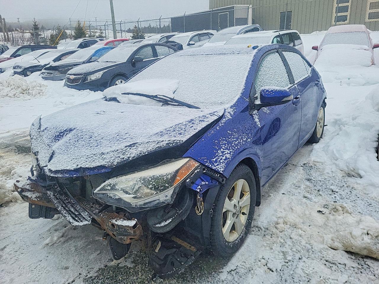 2014 Toyota Corolla LE, VIN 2T1BURHE8EC093994 — Rear end