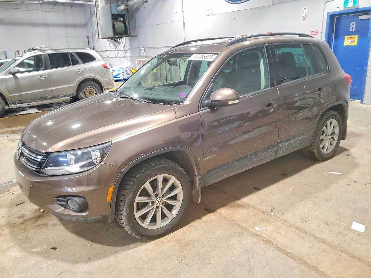 2015 Volkswagen Tiguan Comfortline, VIN WVGJV7AX5FW033734 — Мелкие вмятины и царапины