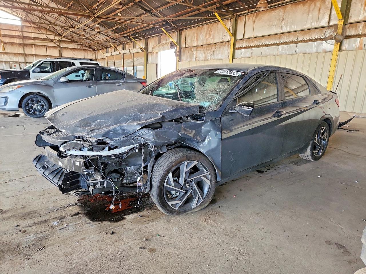 2025 Hyundai Elantra SEL Sport, VIN KMHLM4DG6SU872030 — Front end