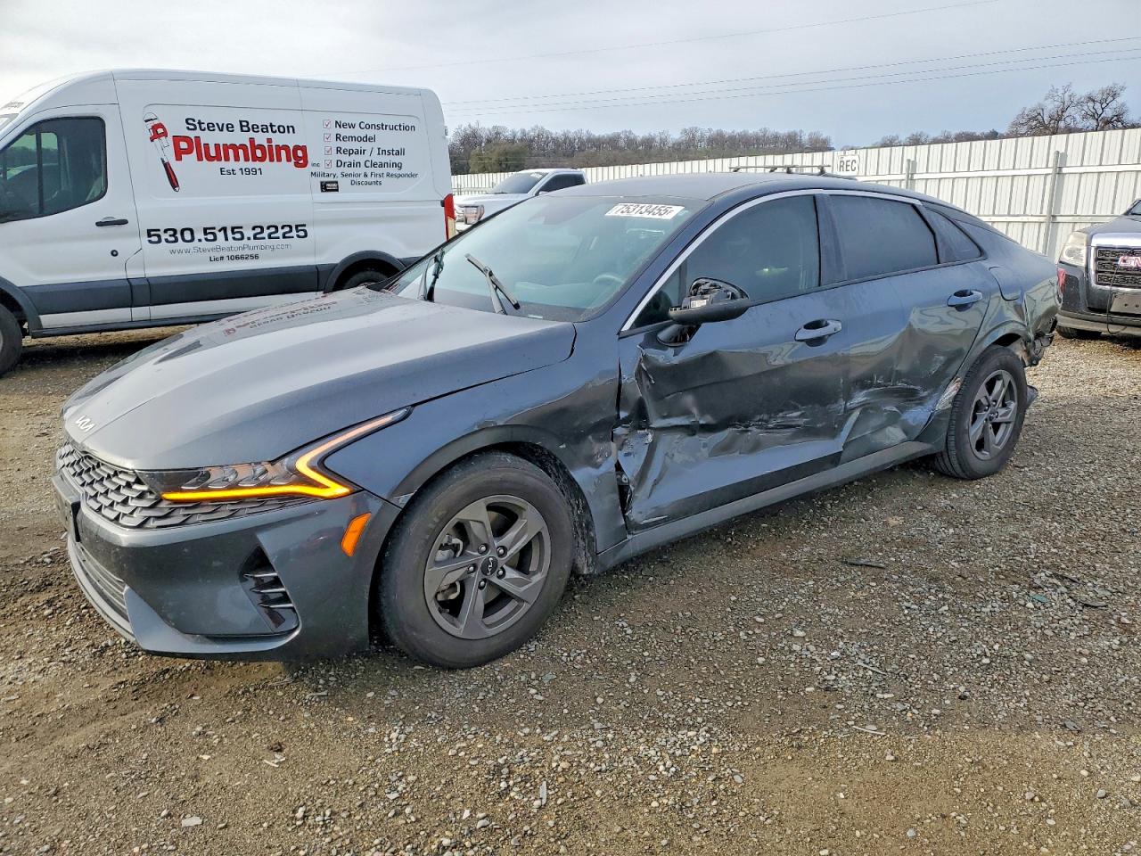 2023 Kia K5 LXS, VIN 5XXG14J20PG209332 — Side