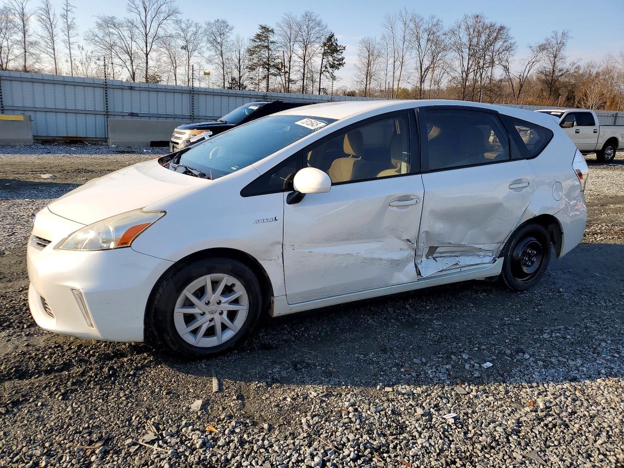 2013 Toyota Prius Two, VIN JTDZN3EUXD3187189 — Side