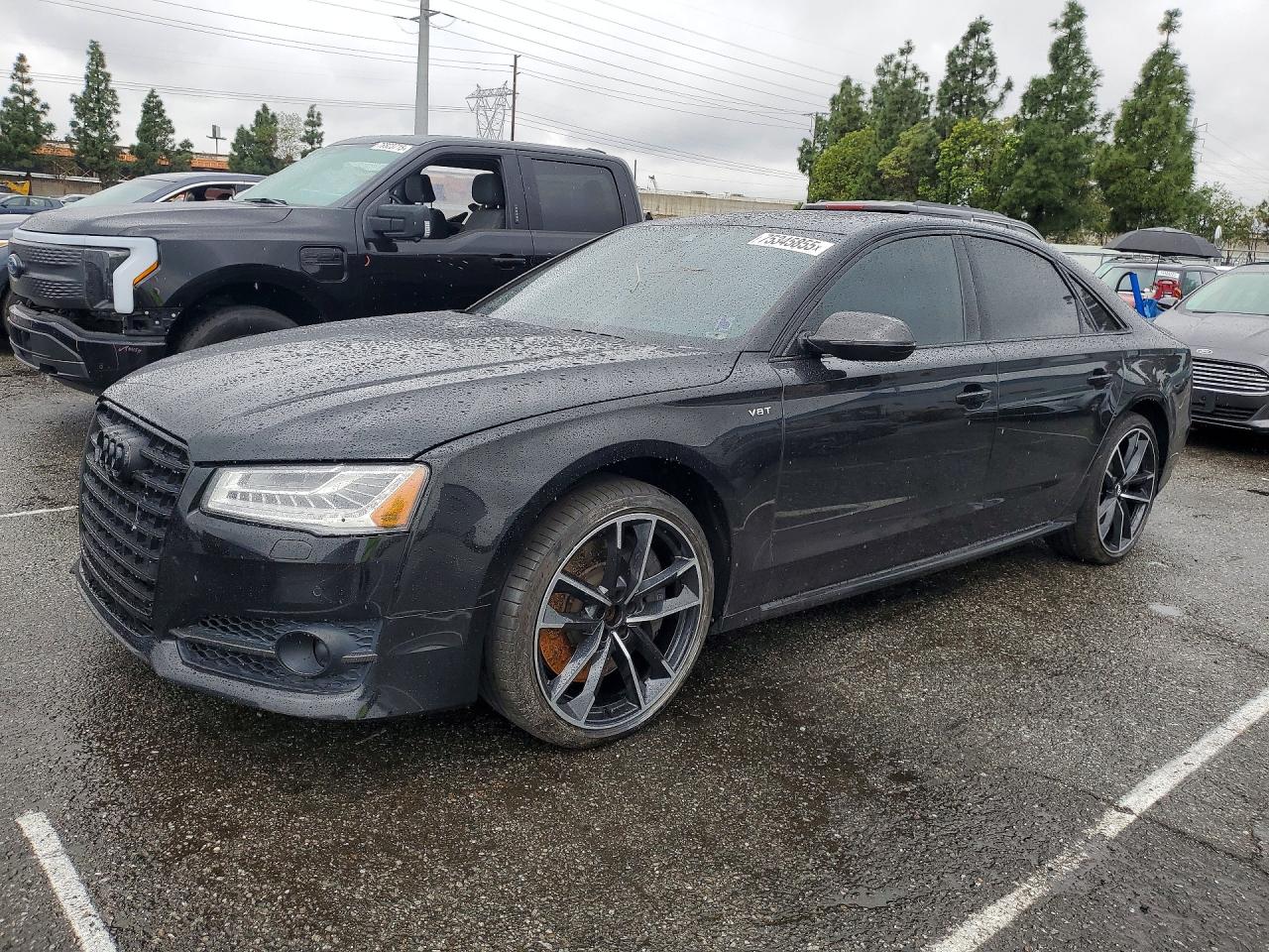 2017 Audi S8, VIN WUAJ5AFD0HN900713 — Partial repair