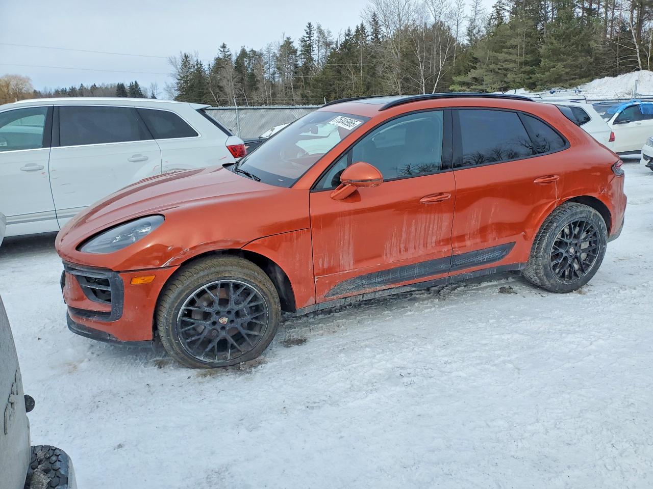 2023 Porsche Macan, VIN WP1AA2A54PLB16297 — Frame damage