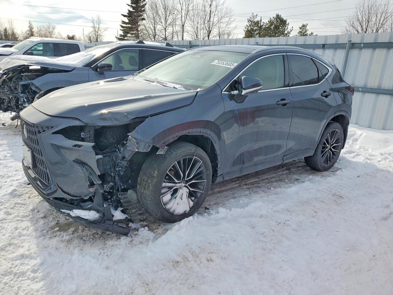 2022 Lexus NX 350h Premium, VIN 2T2GKCEZ7NC003830 — Front end