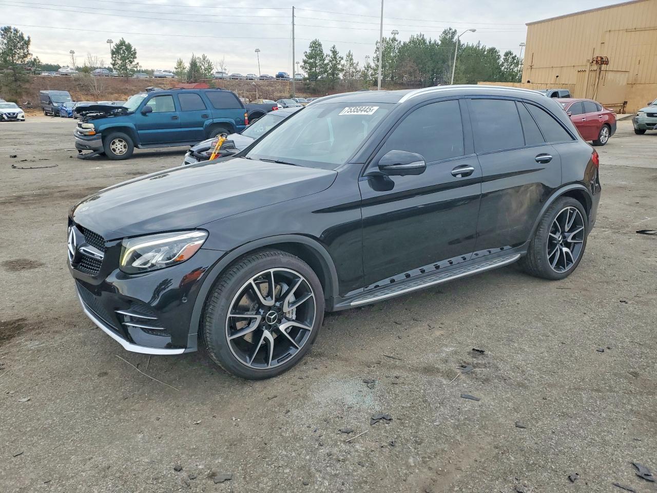 2019 Mercedes-Benz GLC 43 AMG, VIN WDC0G6EB2KF585182 — Rear end