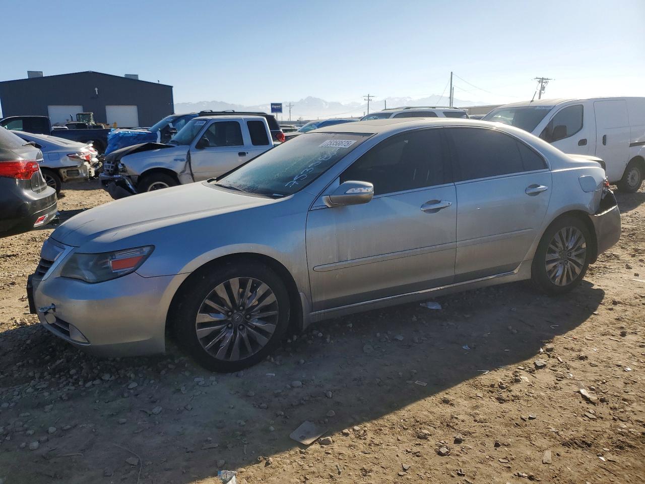 2012 Acura RL Technology, VIN JH4KB2F66CC000242 — Rear end