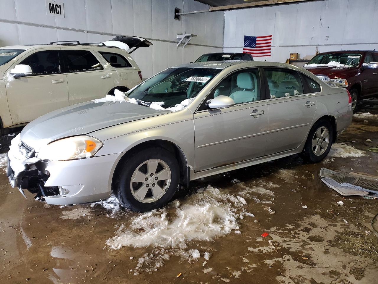 2010 Chevrolet Impala LT, VIN 2G1WB5EK9A1164552 — Front end