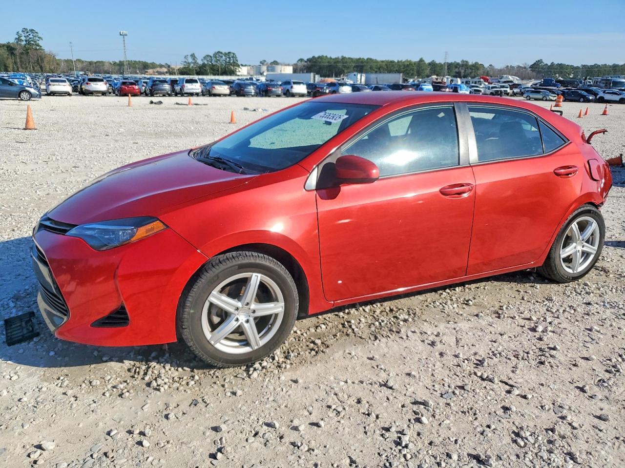 2019 Toyota Corolla LE, VIN 5YFBURHE2KP859407 — Rear end
