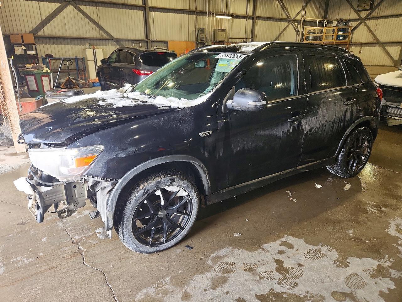 2017 Mitsubishi Outlander Sport SE, VIN JA4AJ4AW1HZ603536 — Front end