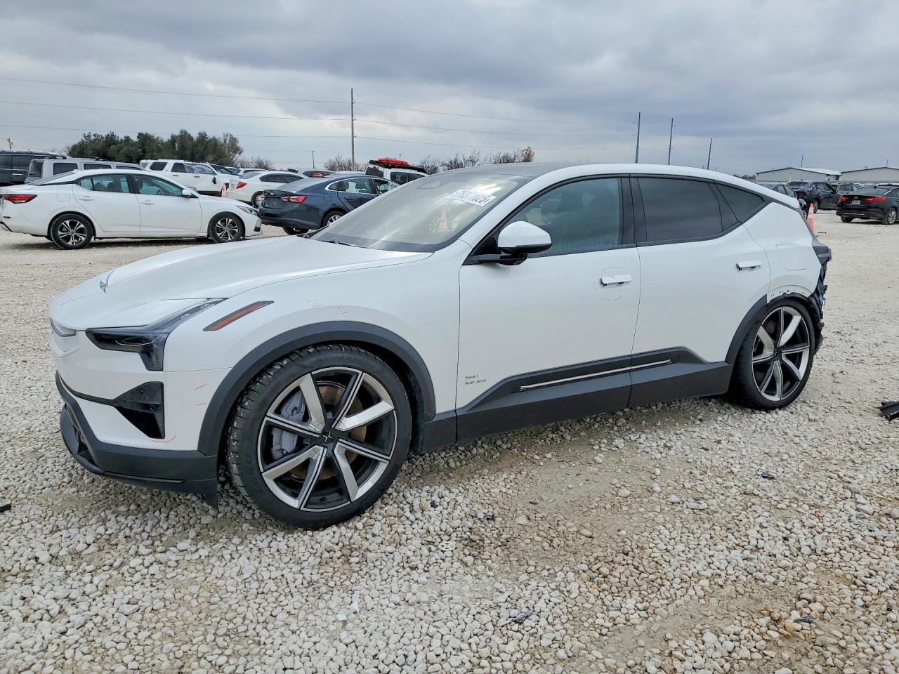 2025 Polestar 3, VIN 7SYEA3YB4SG029210 — Rear end
