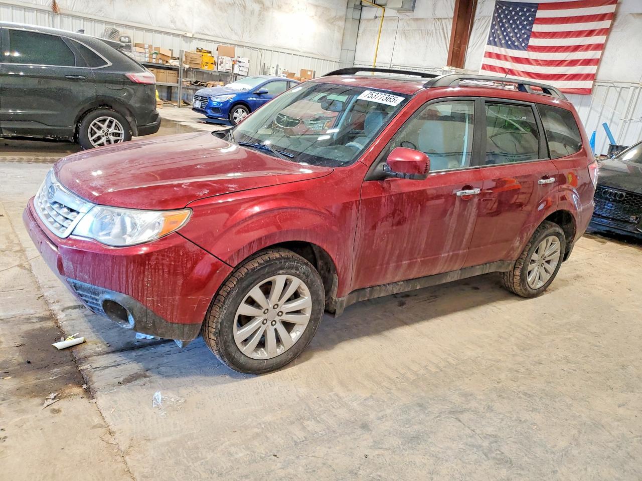 2012 Subaru Forester X Limited, VIN JF2SHBECXCH438385 — Undercarriage