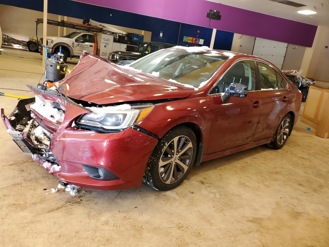 2017 Subaru Legacy Limited, VIN 4S3BNAN66H3036508 — Front end