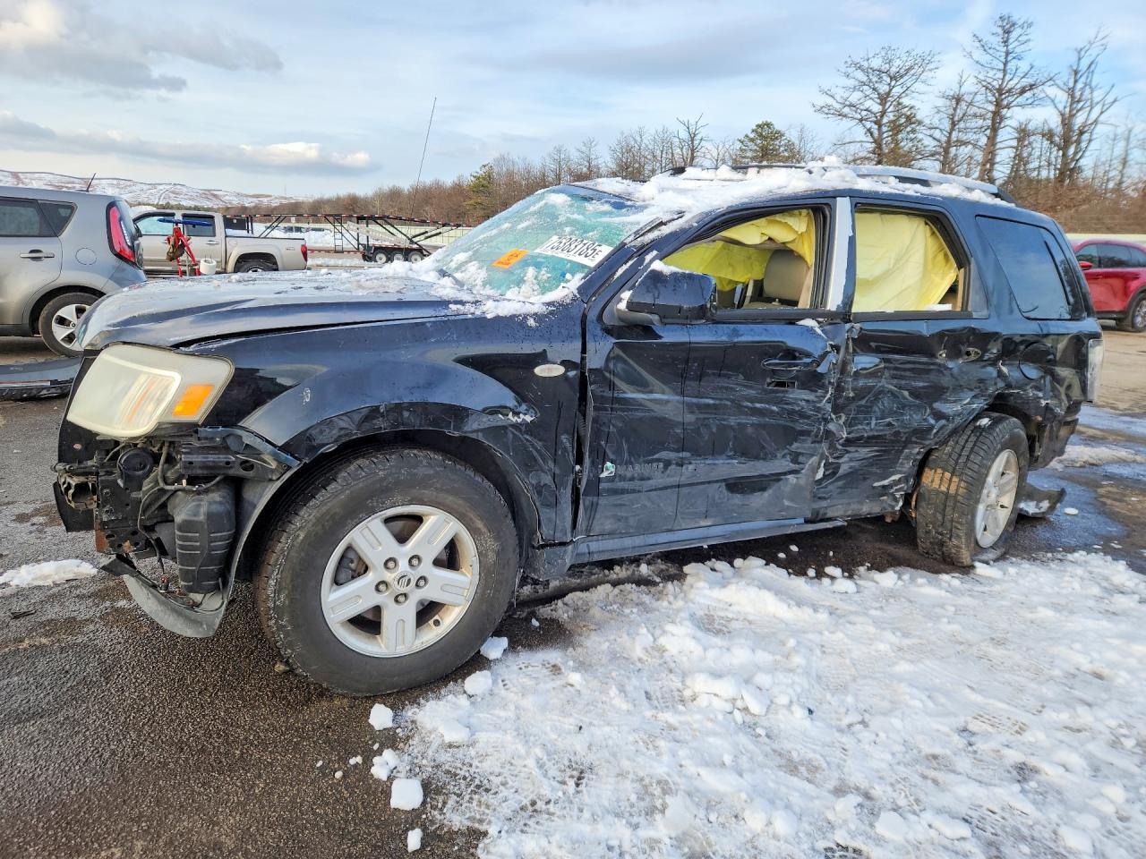2008 Mercury Mariner, VIN 4M2CU39H28KJ06844 — Rollover