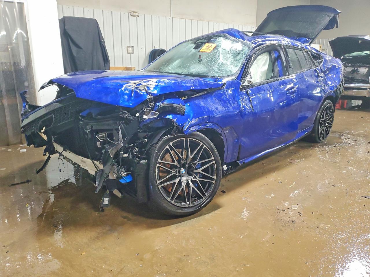 2021 BMW X6 M, VIN 5YMCY0C06M9F10446 — All over