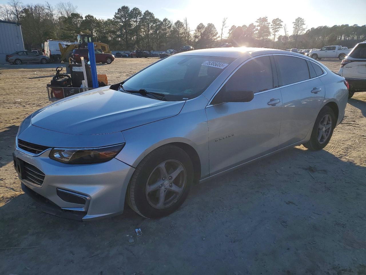 2017 Chevrolet Malibu LS, VIN 1G1ZB5ST0HF121893 — Rear end