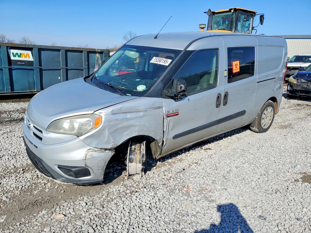 2017 Ram ProMaster City Cargo Tradesman SLT, VIN ZFBERFBB4H6D41865 — Front end