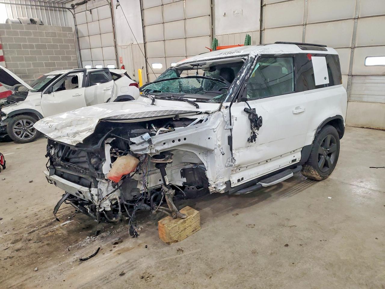 2023 Land Rover Defender S, VIN SALEJ6EX4P2240283 — Rollover