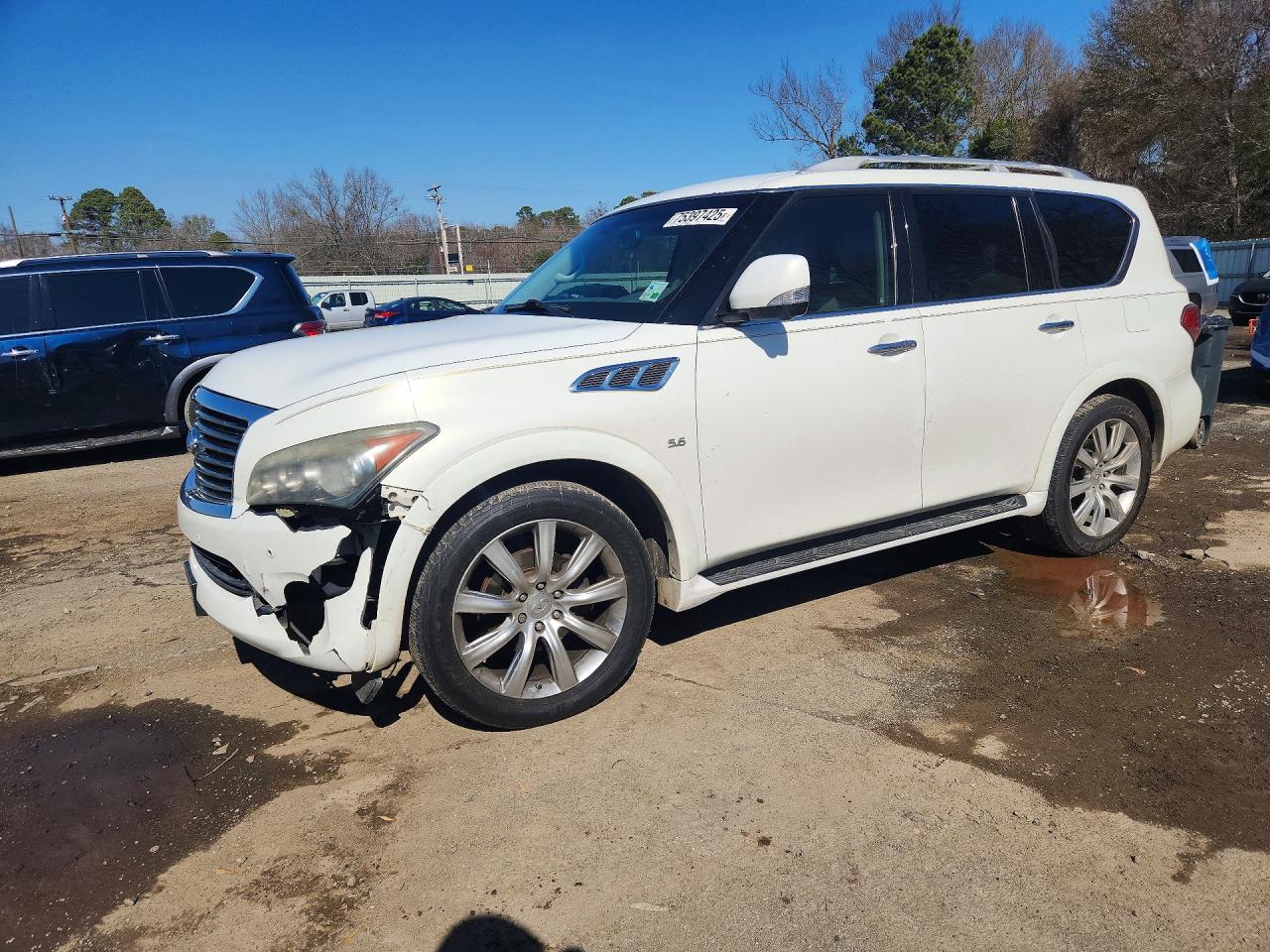 2014 Infiniti QX80, VIN JN8AZ2NF2E9551265 — Front end