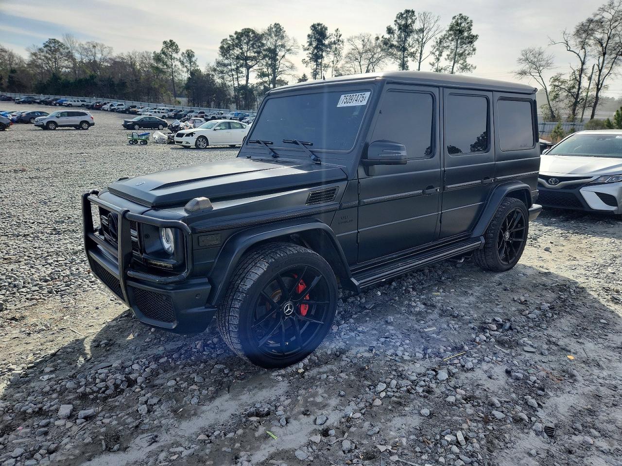 2014 Mercedes-Benz G 63 AMG, VIN WDCYC7DF6EX222651 — Minor dents and scratches