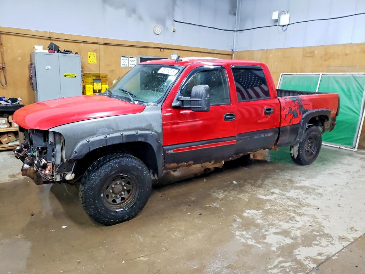 2006 GMC Sierra 1500HD SLE1, VIN 1GTGK13U26F257681 — Front end