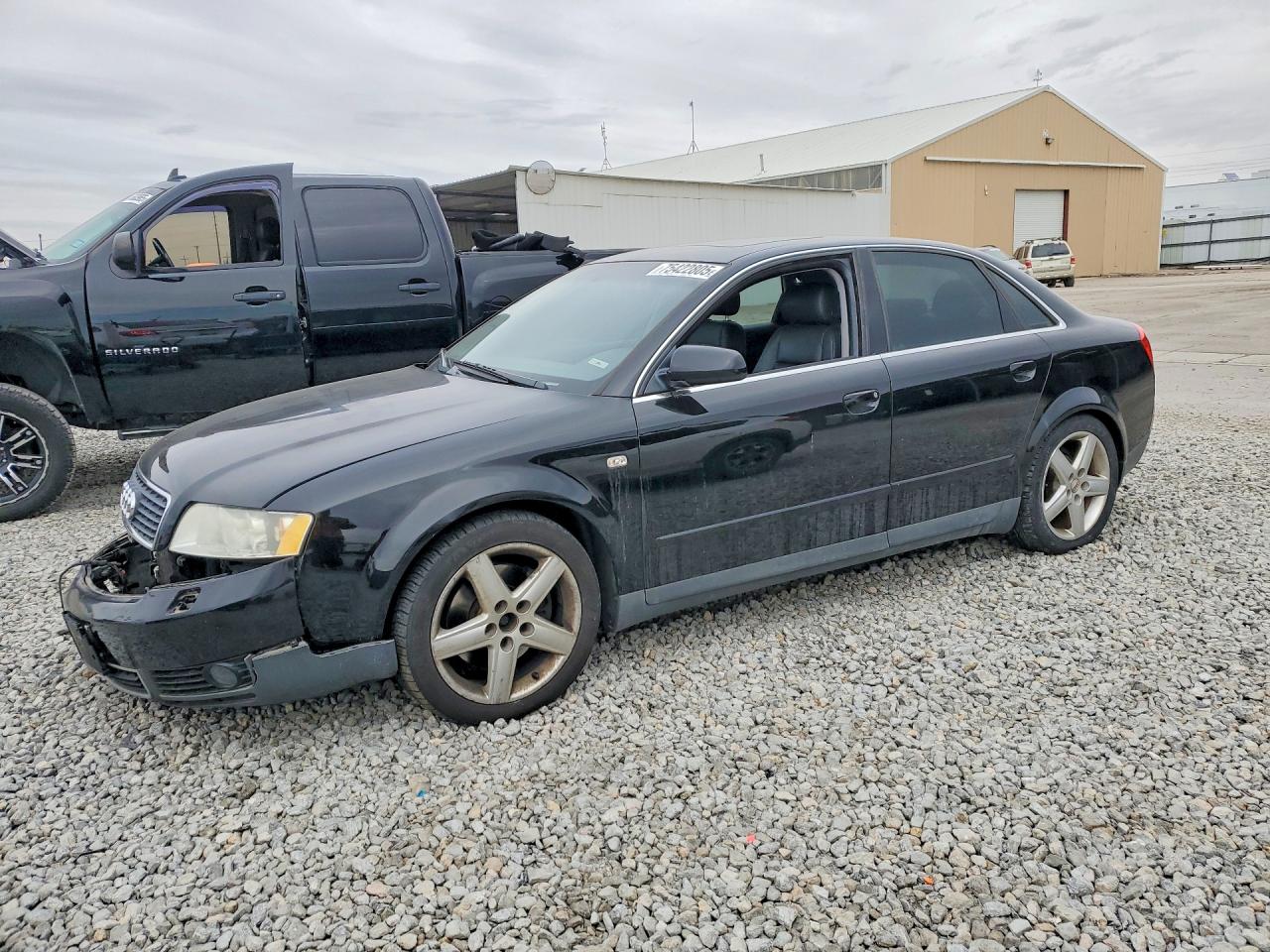 2002 Audi A4 3.0L, VIN WAULT58EX2A306781 — Front end