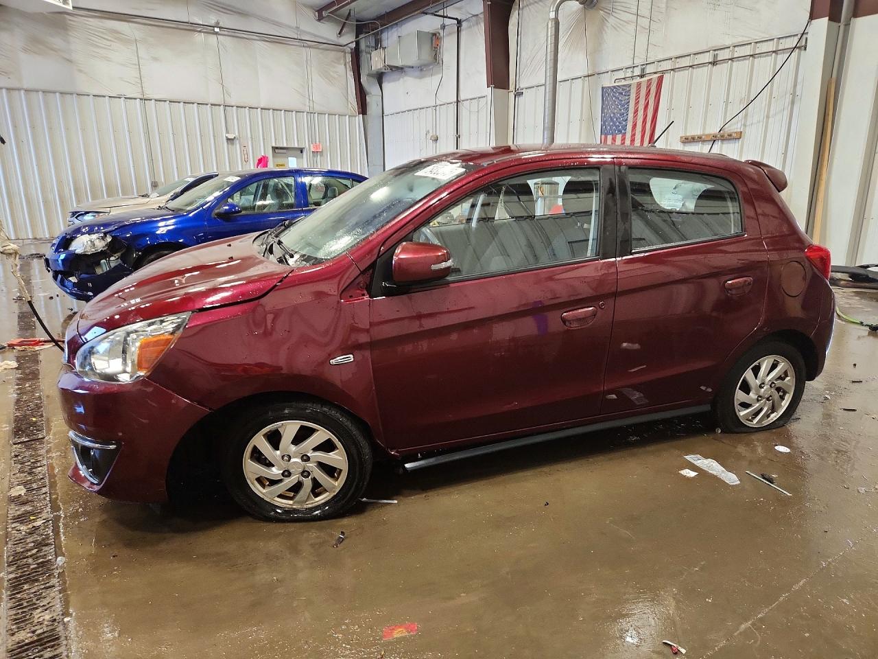 2017 Mitsubishi Mirage SE, VIN ML32A4HJ4HH016793 — Undercarriage